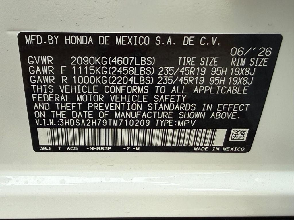 2026 Acura ADX A-Spec Advance Package