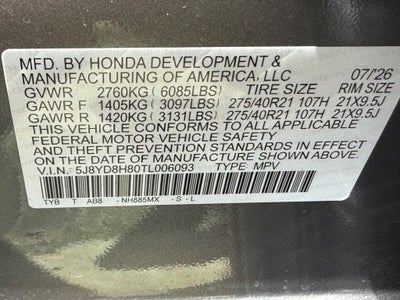2026 Acura MDX Type S w/Advance Package SH-AWD