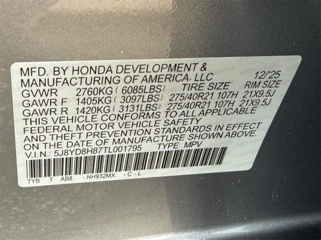 2026 Acura MDX Type S w/Advance Package SH-AWD