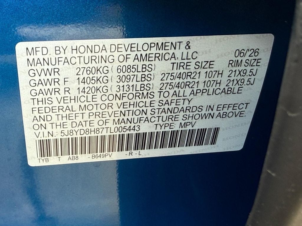 2026 Acura MDX Type S w/Advance Package SH-AWD