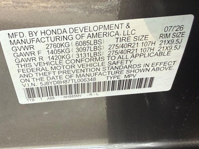 2026 Acura MDX Type S w/Advance Package SH-AWD