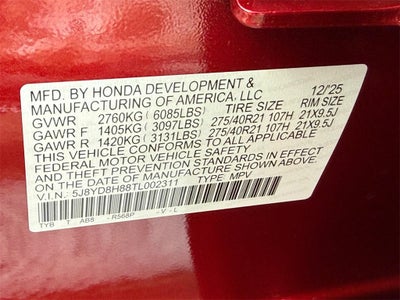 2026 Acura MDX Type S w/Advance Package SH-AWD