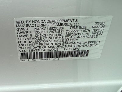 2026 Acura MDX Base SH-AWD