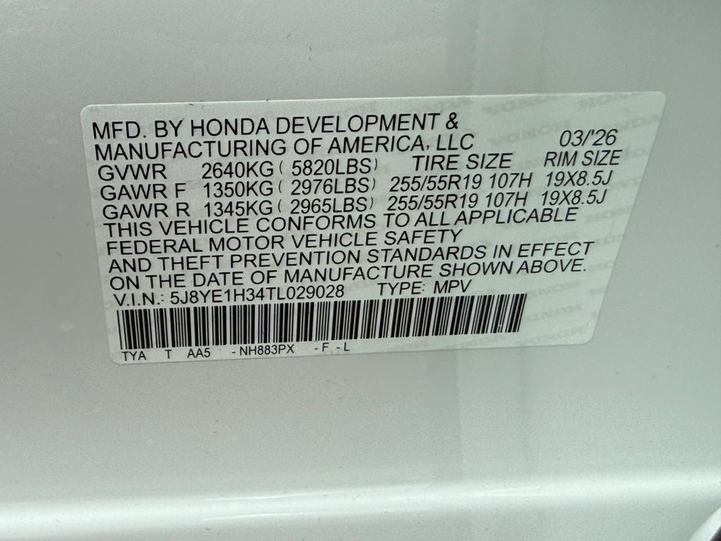 2026 Acura MDX Base SH-AWD