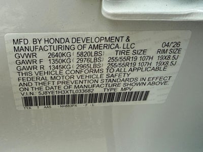 2026 Acura MDX Base SH-AWD