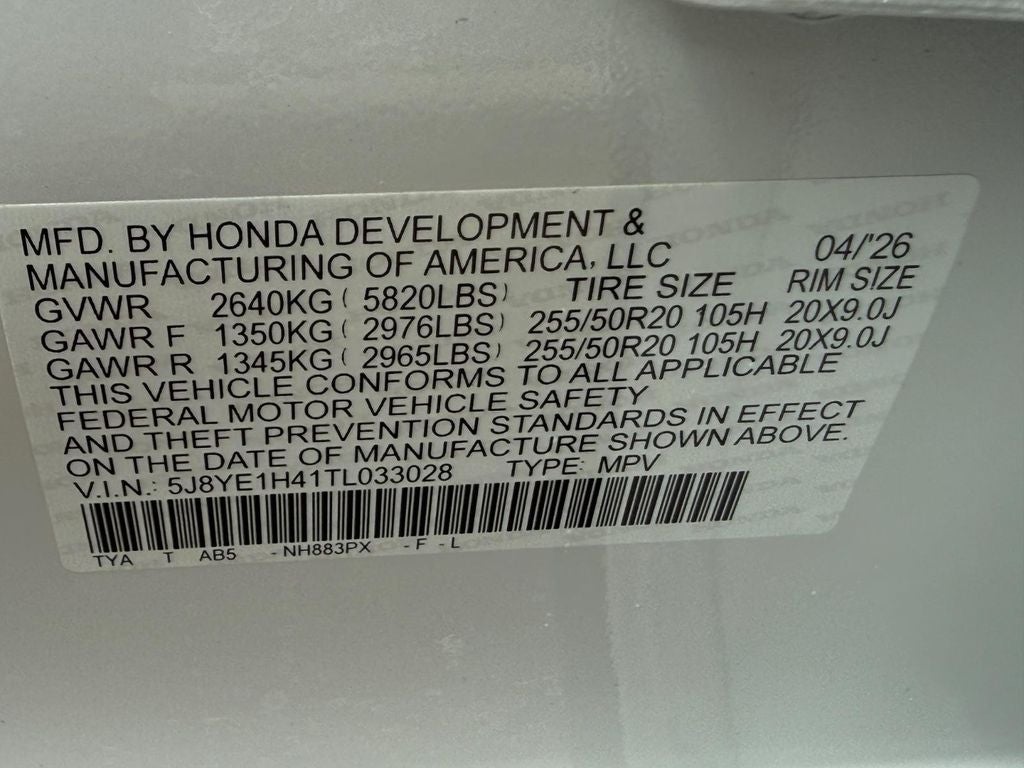 2026 Acura MDX Technology Package SH-AWD