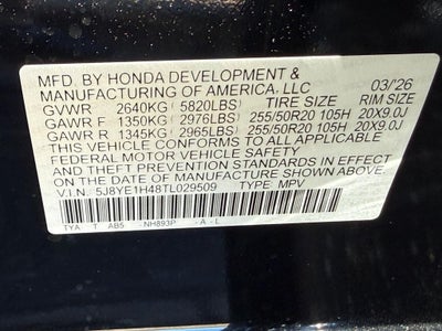 2026 Acura MDX Technology Package SH-AWD