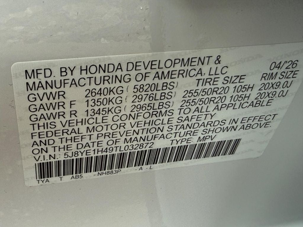 2026 Acura MDX Technology Package SH-AWD
