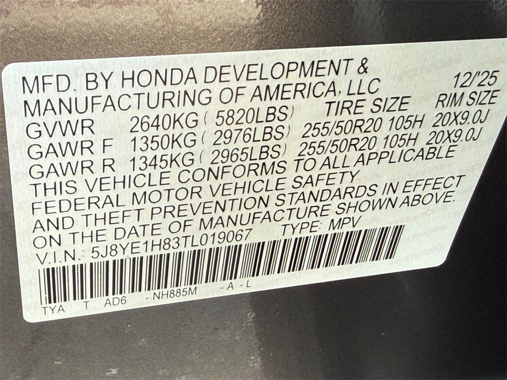 2026 Acura MDX Advance Package SH-AWD