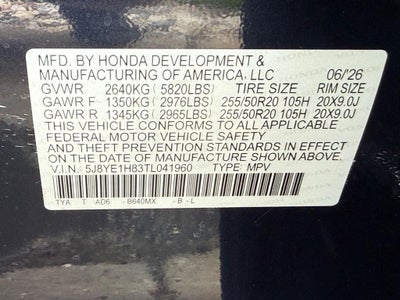 2026 Acura MDX Advance Package SH-AWD