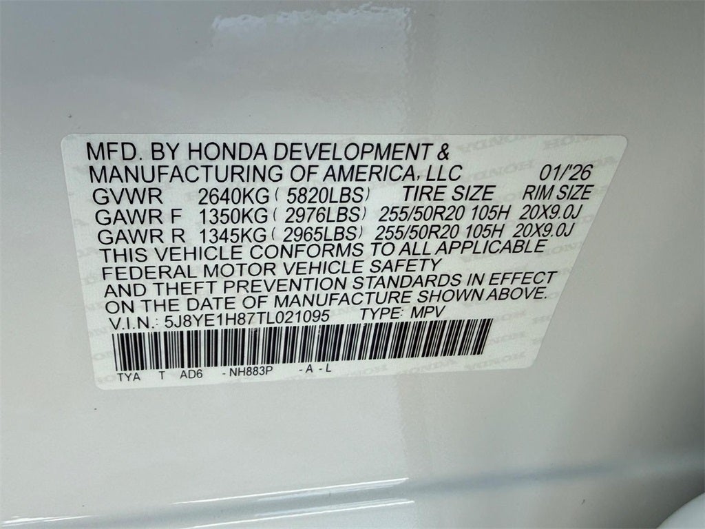 2026 Acura MDX Advance Package SH-AWD