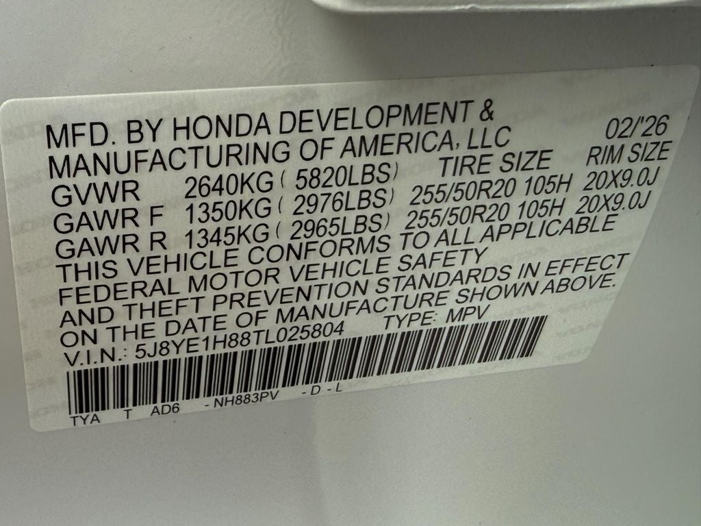 2026 Acura MDX Advance Package SH-AWD