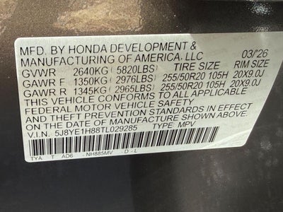 2026 Acura MDX Advance Package SH-AWD