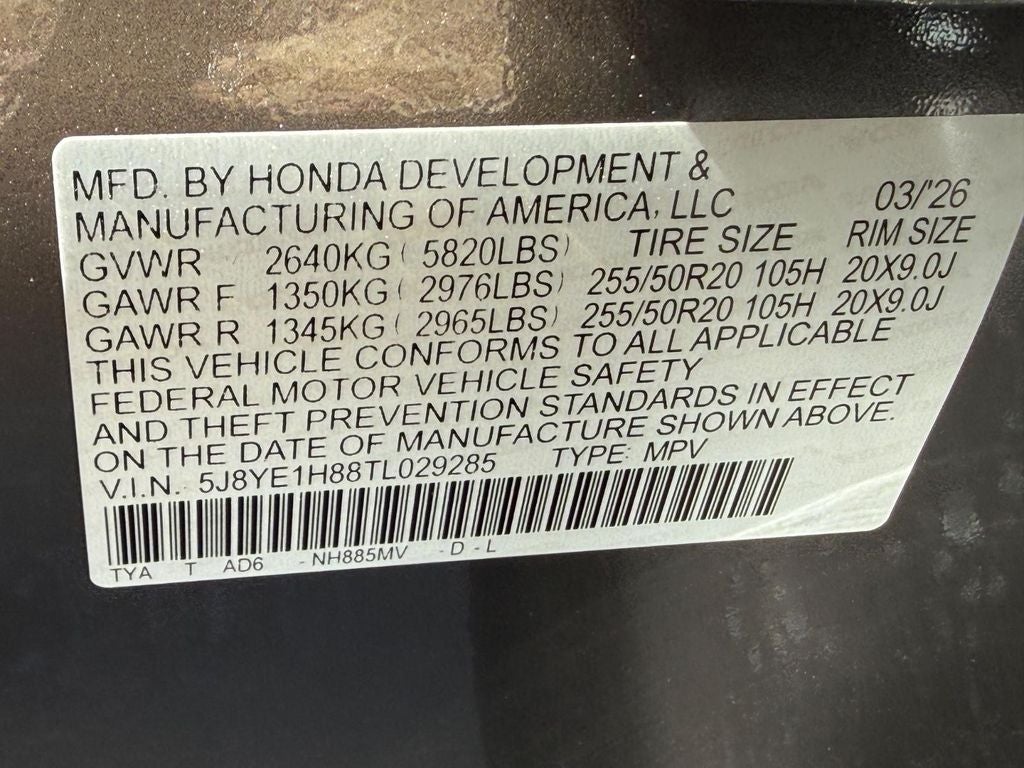 2026 Acura MDX Advance Package SH-AWD