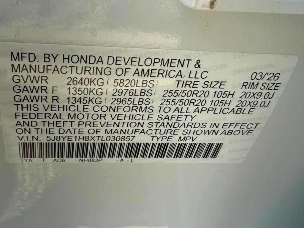 2026 Acura MDX Advance Package SH-AWD