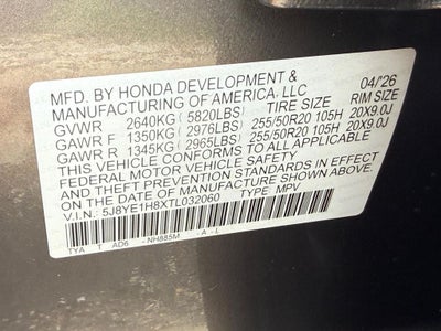 2026 Acura MDX Advance Package SH-AWD