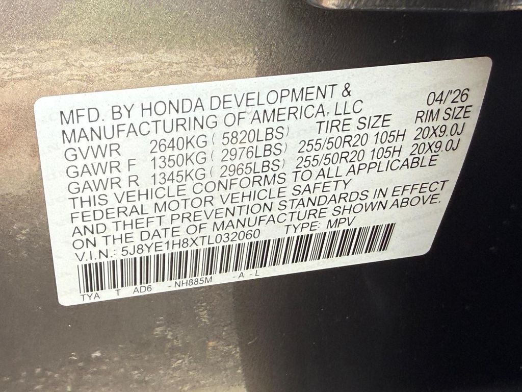 2026 Acura MDX Advance Package SH-AWD