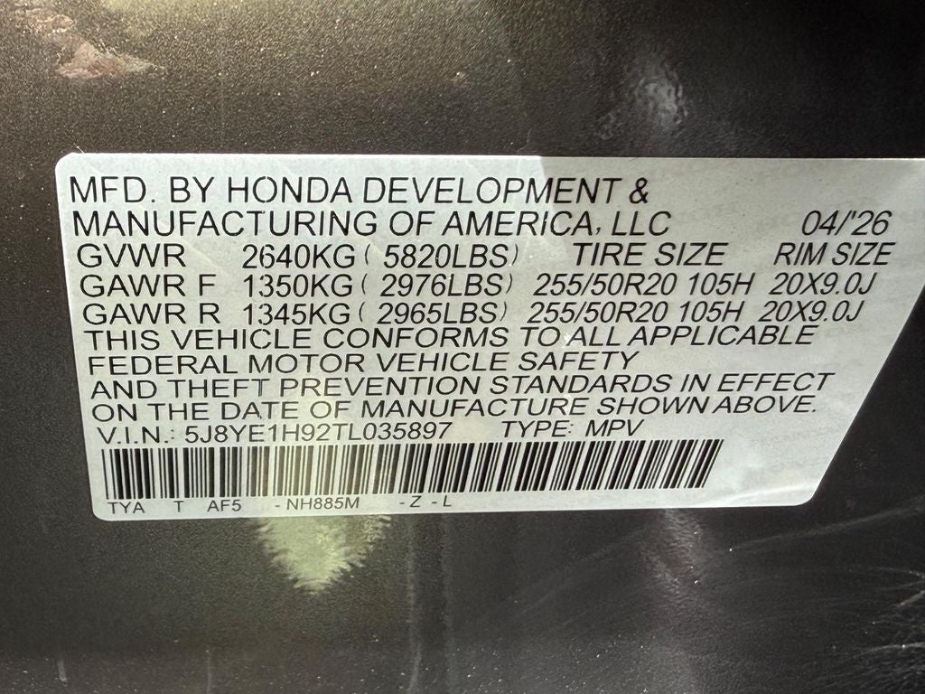 2026 Acura MDX A-Spec Advance Package SH-AWD